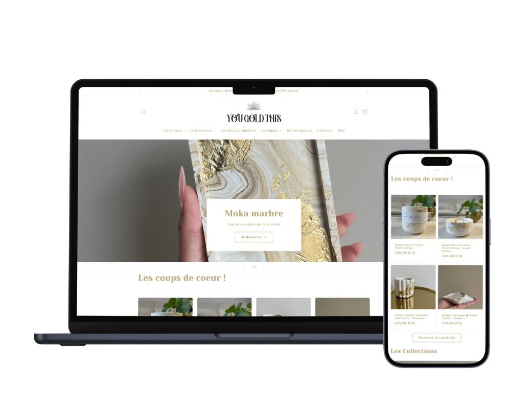 You Gold This — aperçu site